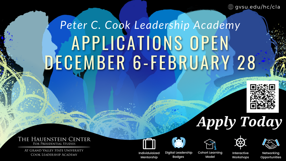 Peter C. Cook Leadership Academy Calls for Applications and Nominations